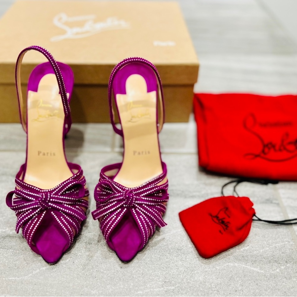 💗Like New 💜 Christian Louboutin Slingback
